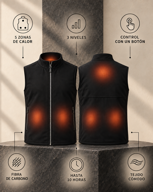Chaleco calefactor tech lana polar