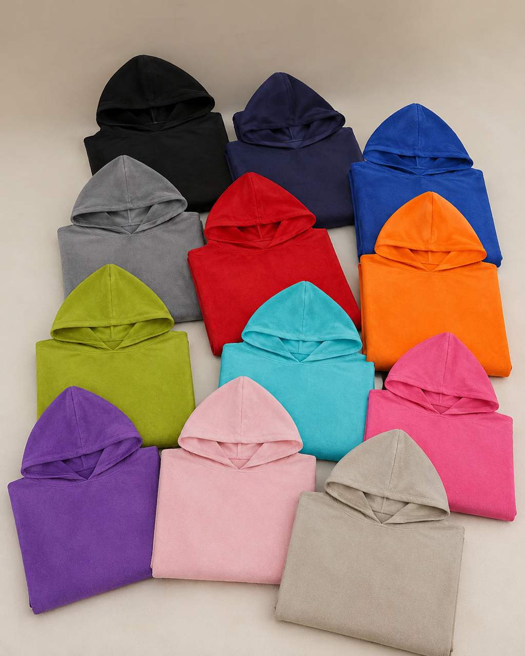 PONCHO DE MICROFIBRA