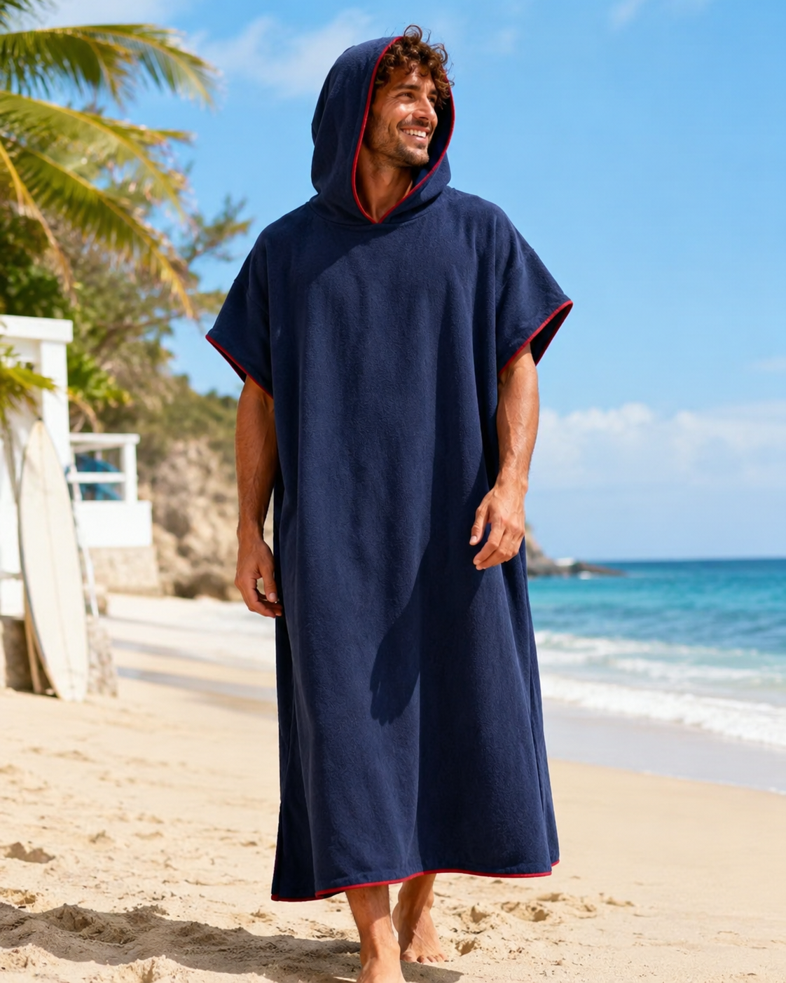 PONCHO DE MICROFIBRA