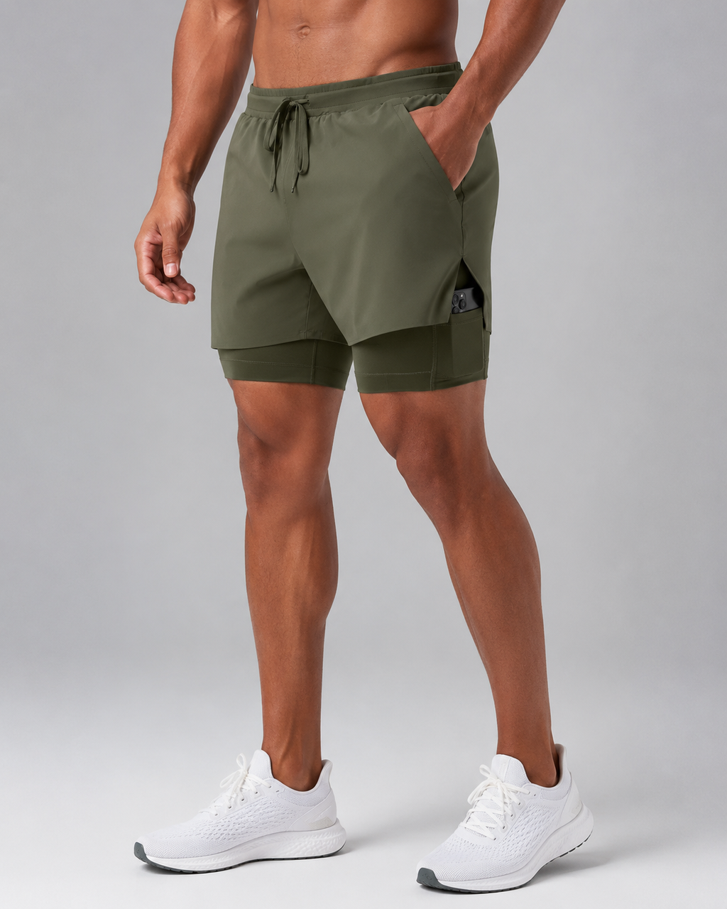 Pantalón corto molvant 2 en 1