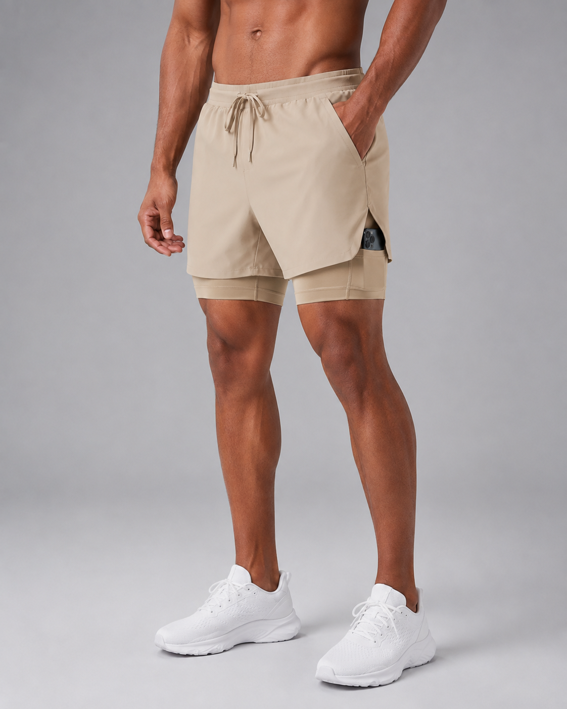 Pantalón corto molvant 2 en 1