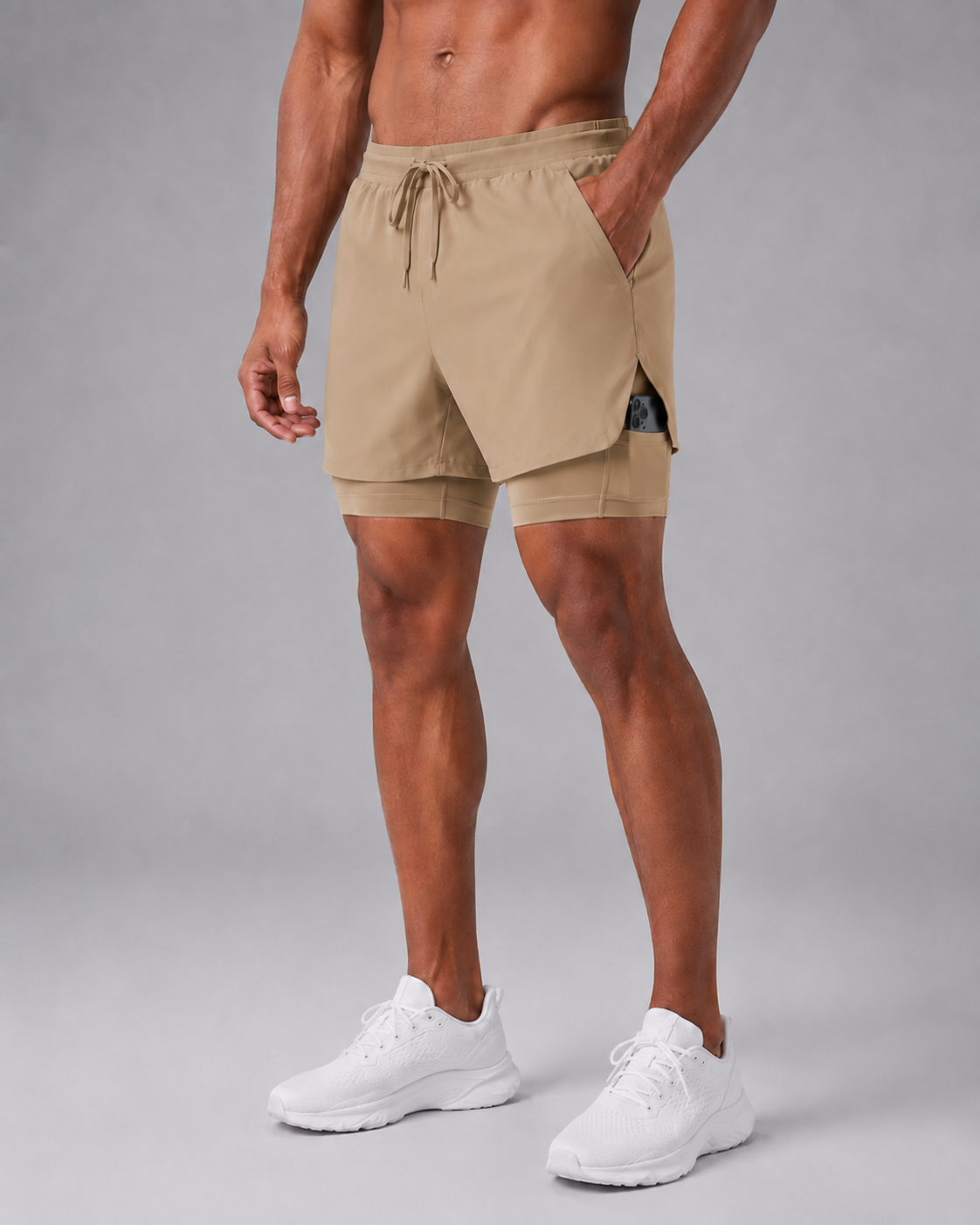 Pantalón corto molvant 2 en 1